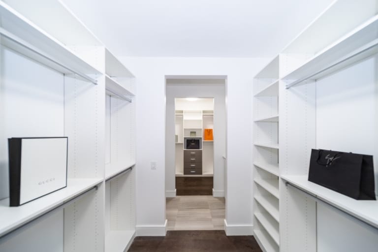 harmony home organizing closet staging