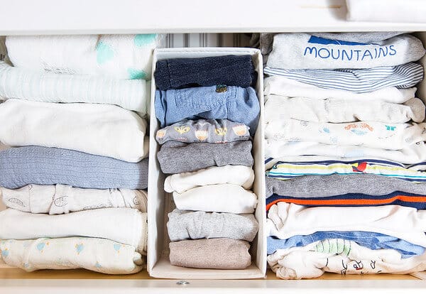 Easily Organize Baby Clothing With These 5 Simple Tips - Harmony Home Organizing