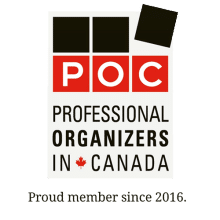 Business Logo for the Professional Organizers of Canada Organization