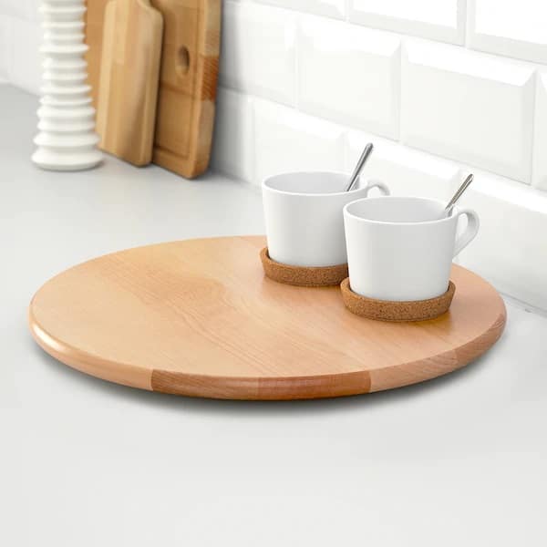 snudda lazy susan solid wood IKEA