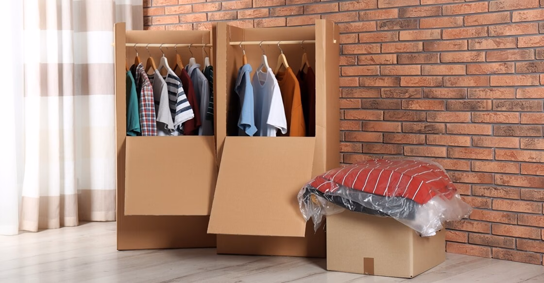 How to Build a Wardrobe Box for Moving