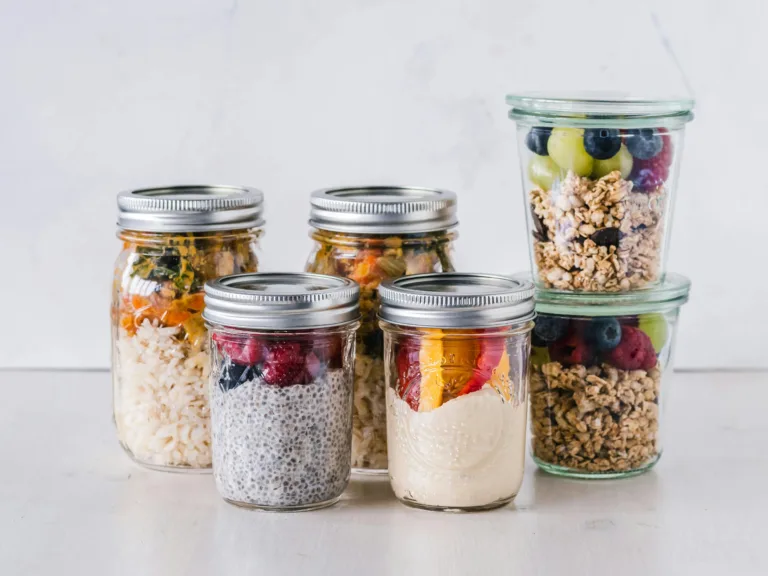 Set of glass jars as illustration for Home organizing trends in 2025