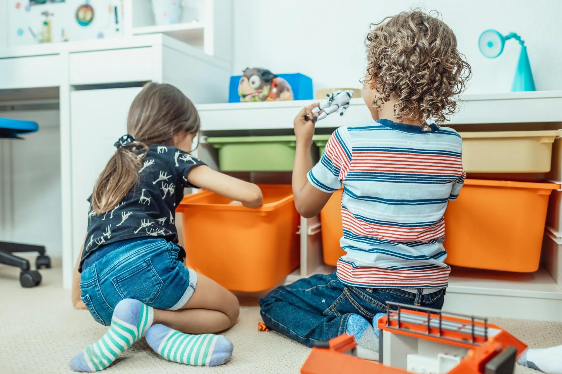 A Simple Labelling Trick that Actually Helps Kids Clean Up - Harmony Home Organizing